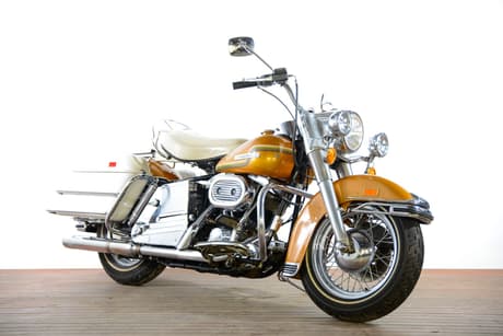 Gold 1975 Harley Davidson Other Road