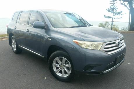 Blue 2011 Toyota Kluger Wagon Kx-R (Fwd) 7 Seat