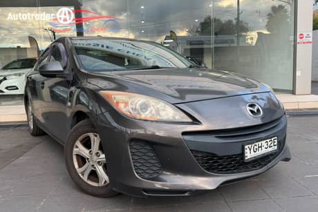 Grey 2012 Mazda 3 Sedan Neo