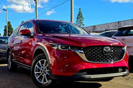 Red 2023 Mazda CX-8 Wagon G25 Touring (Fwd)