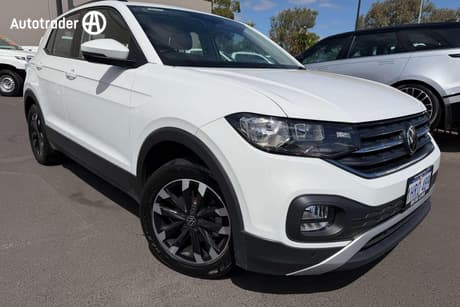 White 2022 Volkswagen T-Cross Wagon 85Tfsi Life