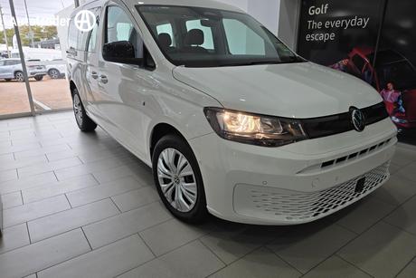 White 2026 Volkswagen Caddy 5 Crew Van Crewvan Tdi320