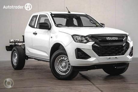 White 2026 Isuzu D-MAX Space Cab Chassis Sx (4X4)