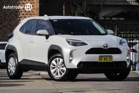 White 2022 Toyota Yaris Cross Wagon Gx Hybrid