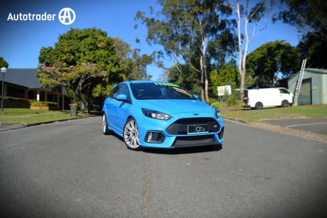 Blue 2016 Ford Focus Hatchback Rs