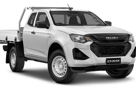 White 2026 Isuzu D-MAX Space Cab Chassis Sx (4X2) High-Ride