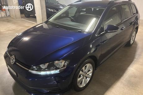 Blue 2018 Volkswagen Golf Wagon 110 Tsi Trendline