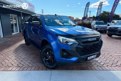 Blue 2026 Isuzu D-MAX Crew Cab Utility X-Rider (4X4)