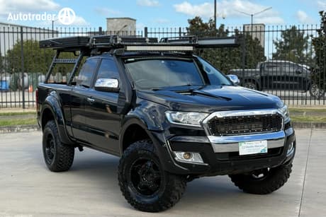 Black 2017 Ford Ranger Super Cab Utility Xlt 3.2 (4X4)