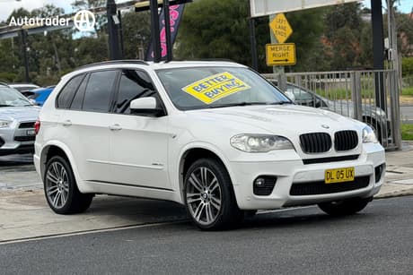 White 2013 BMW X5 Wagon Xdrive 30D