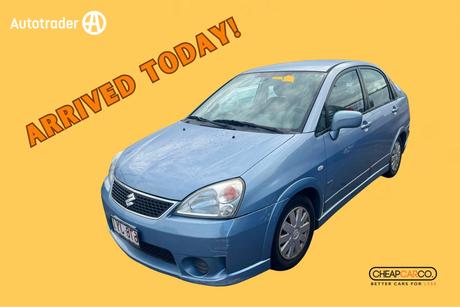 Blue 2005 Suzuki Liana Sedan