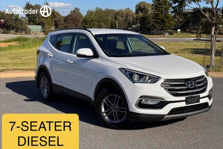 White 2016 Hyundai Santa FE Wagon Active Crdi (4X4)