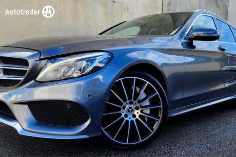 Silver 2017 Mercedes-Benz C250 Wagon D