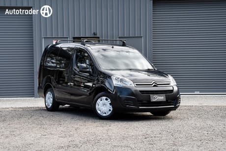 Black 2017 Citroen Berlingo Commercial B9C MY17 L2 BLUEHDI VAN 5DR ETG 6SP 730KG 1.6DT
