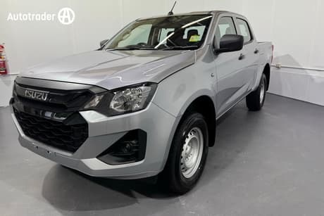 Silver 2025 Isuzu D-MAX Crew Cab Utility Sx (4X4)