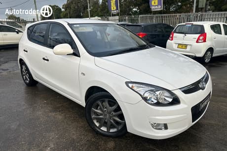 White 2012 Hyundai I30 Hatch SX