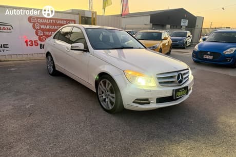 White 2011 Mercedes-Benz C250 Sedan Avantgarde Be