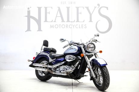 Blue 2008 Suzuki Boulevard C50 - Vl800 Road