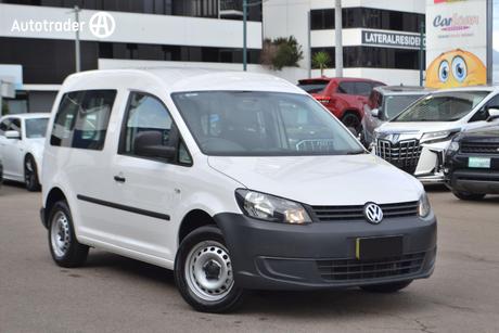 White 2015 Volkswagen Caddy Commercial TDI250 F