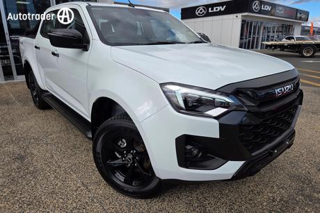 White 2026 Isuzu D-MAX Crew Cab Utility X-Rider (4X4)