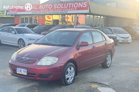 2007 Toyota Corolla Ascent Zze122R My06 Upgrade