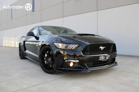 Black 2016 Ford Mustang Coupe Fastback Gt 5.0 V8