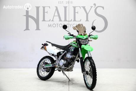 Green 2012 Kawasaki Klx250 OffRoad