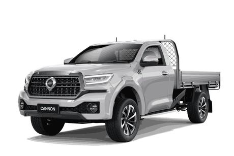 Silver 2026 GWM Cannon Cab Chassis Premium (4X2)