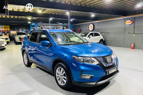 Blue 2018 Nissan X-Trail Wagon St-L (4Wd)