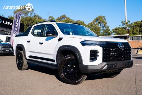 White 2026 LDV T60 Double Cab Utility Max Pro (4X4)