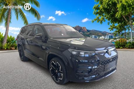 Black 2026 Volkswagen Tayron Wagon 195Tsi R-Line 4Motion