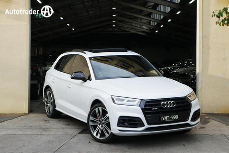 White 2019 Audi SQ5 Wagon 3.0 Tfsi Quattro Black Edition