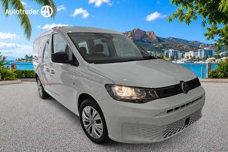 White 2026 Volkswagen Caddy 5 Crew Van Crewvan Tdi320