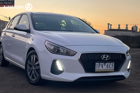 White 2019 Hyundai I30 Hatchback Active 1.6 Crdi