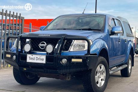 Blue 2012 Nissan Navara Dual Cab Pick-up St (4X2)