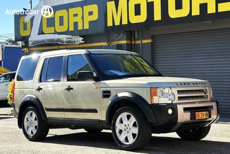 Gold 2007 Land Rover Discovery 3 Wagon Hse