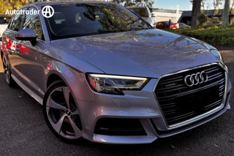 Silver 2017 Audi A3 Hatchback 2.0 Tfsi Quattro Sport