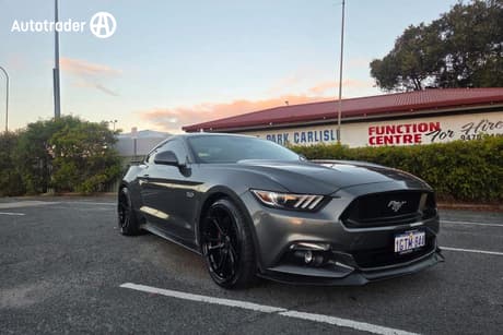 Grey 2016 Ford Mustang Coupe Fastback Gt 5.0 V8