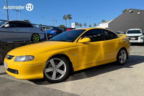 Yellow 2003 Holden Monaro Coupe Cv8