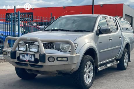 Silver 2011 Mitsubishi Triton Double Cab Utility Glx-R (4X4)