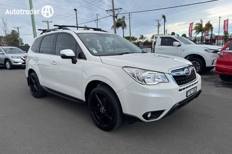 White 2015 Subaru Forester Wagon 2.5I-L