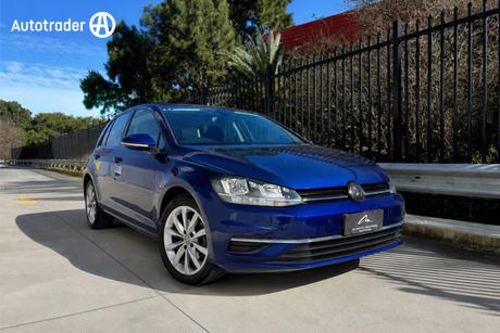 Blue 2017 Volkswagen Golf Hatchback 110 Tsi Comfortline