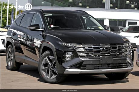 Black 2026 Hyundai Tucson Wagon Elite Hybrid (Awd)