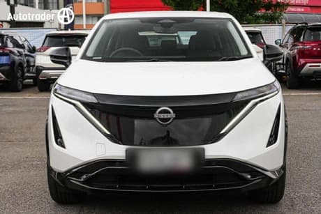 White 2025 Nissan Ariya Wagon Engage