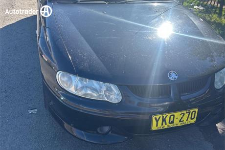 Black 2002 Holden Commodore Sedan S