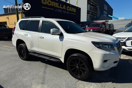 White 2018 Toyota Landcruiser Prado Wagon Gx (4X4)