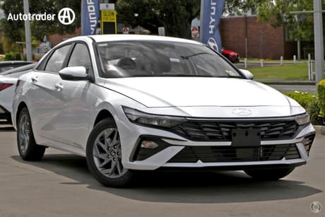 White 2026 Hyundai I30 Sedan Hev 1.6P Dct