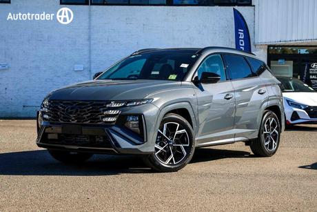 Grey 2026 Hyundai Tucson Wagon Premium N Line Hybrid (Awd)
