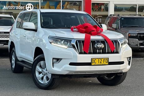 White 2021 Toyota Landcruiser Prado Wagon Gxl