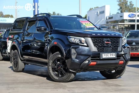 Black 2023 Nissan Navara Dual Cab Pick-up Pro-4X (4X4)